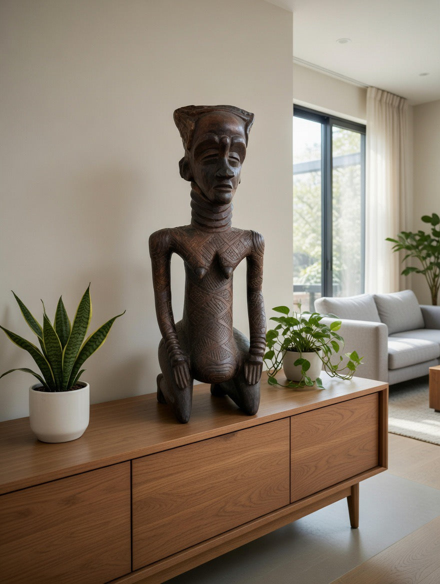 Ndengese female ancestor figure