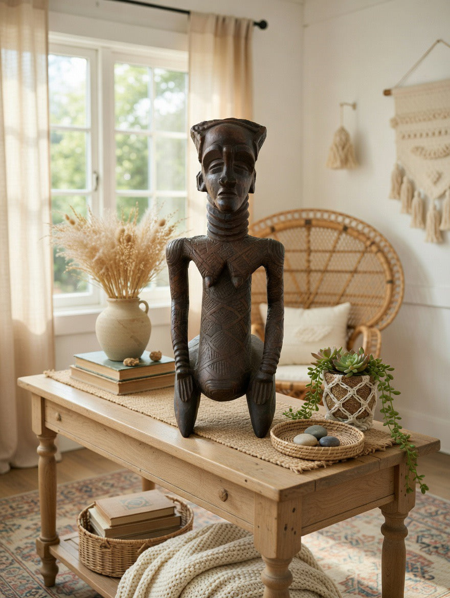 Ndengese female ancestor figure
